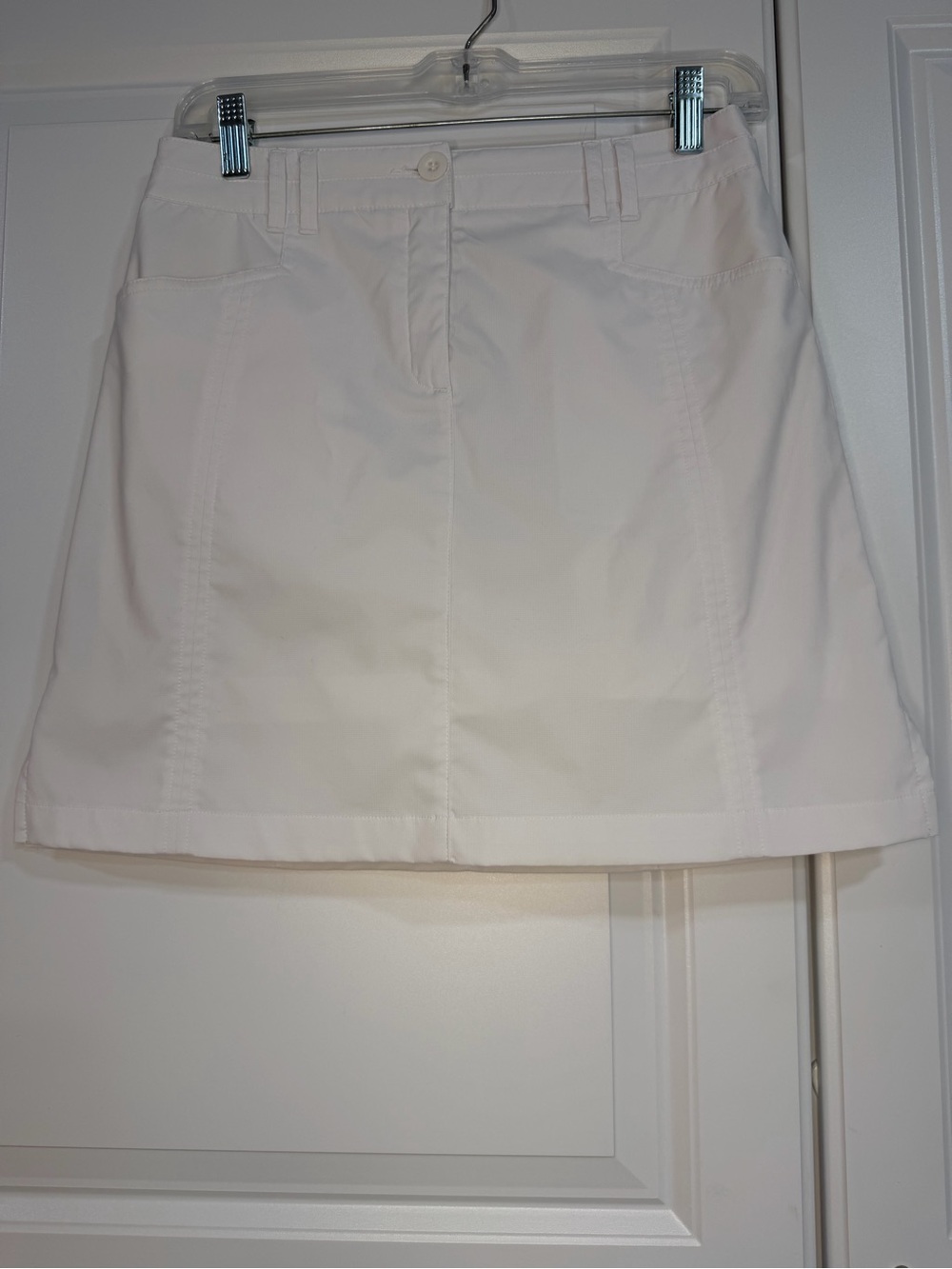 Nivo by Lanctôt White Athletic Golf Skort Skirt Pockets Women’s Size 2